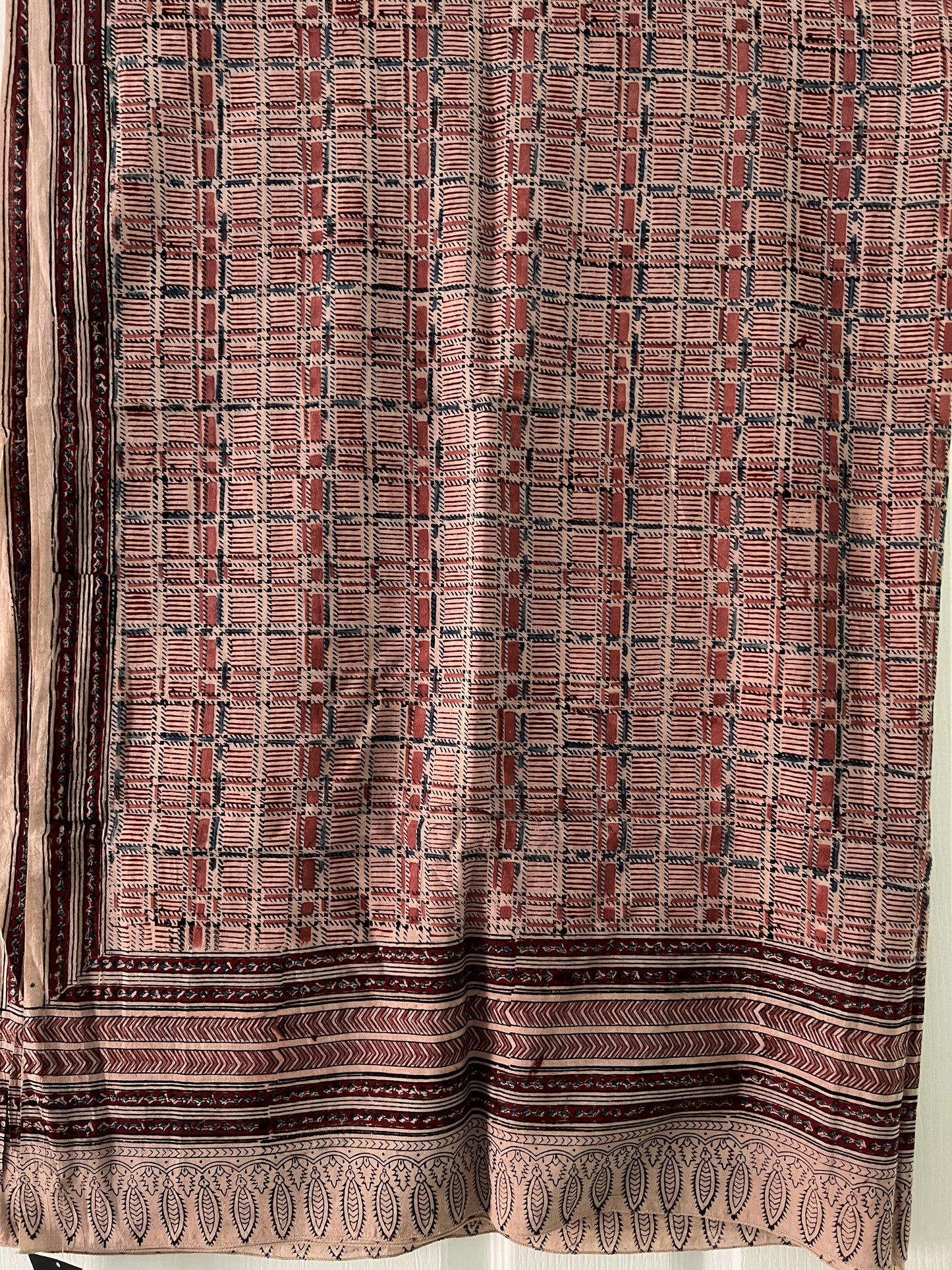 Dot : Dash Hand Block Printed Beach Sarong