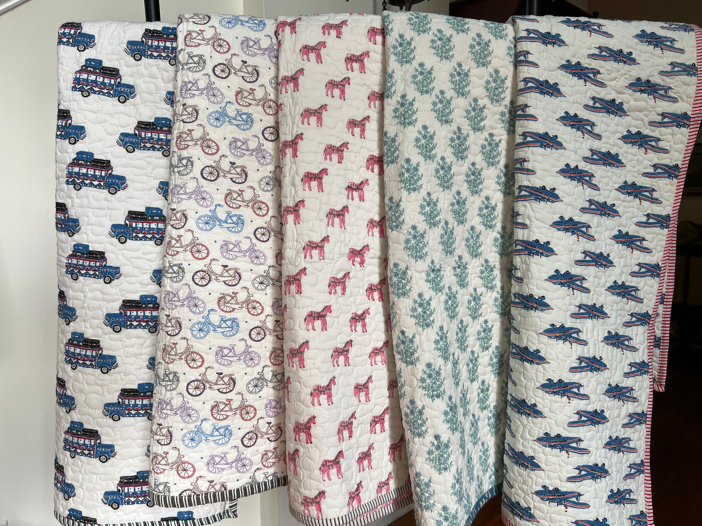 Crib Quilt - Expedition Bus