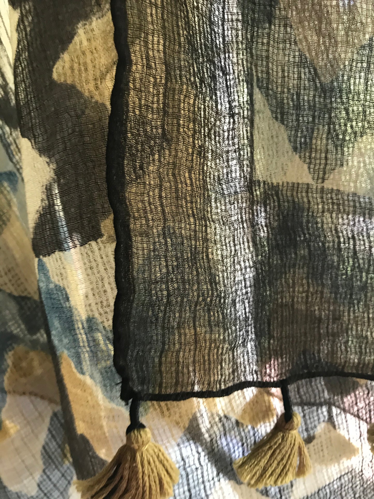 Cotton Handwoven Zig-Zag Stole