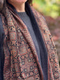 Nonviolent Silk Shawl - Ajrakh