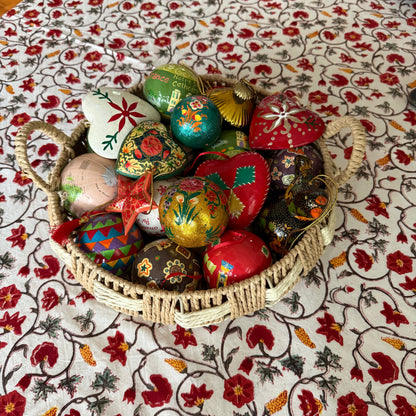 Table Cloth - Block Print - Feast