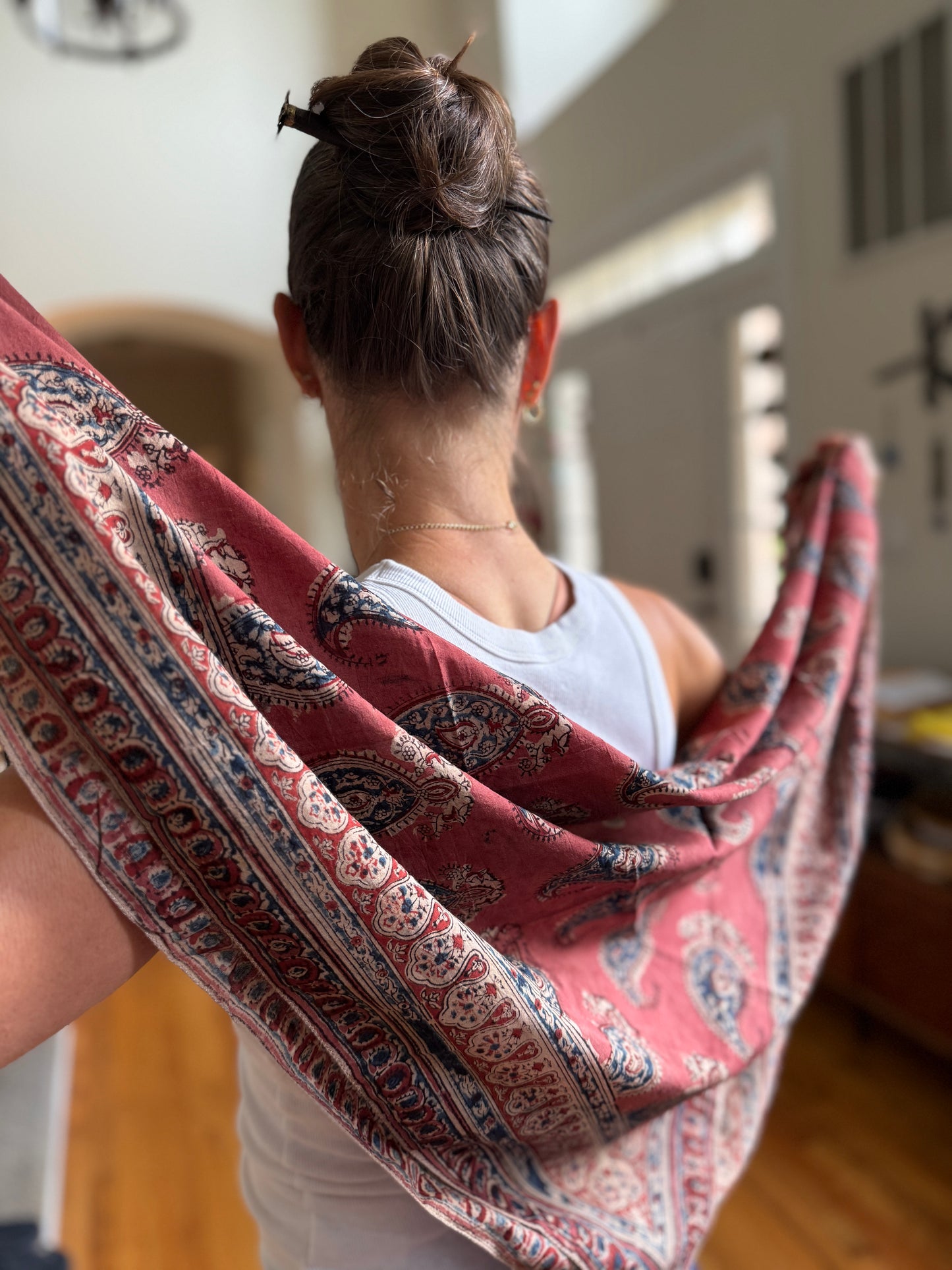 Large Square Scarf - Cha Cha Cha