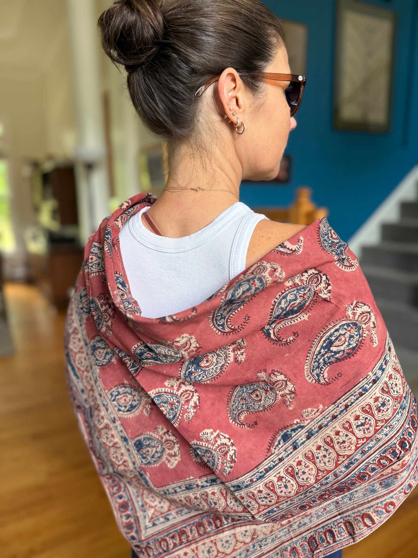 Large Square Scarf - Cha Cha Cha