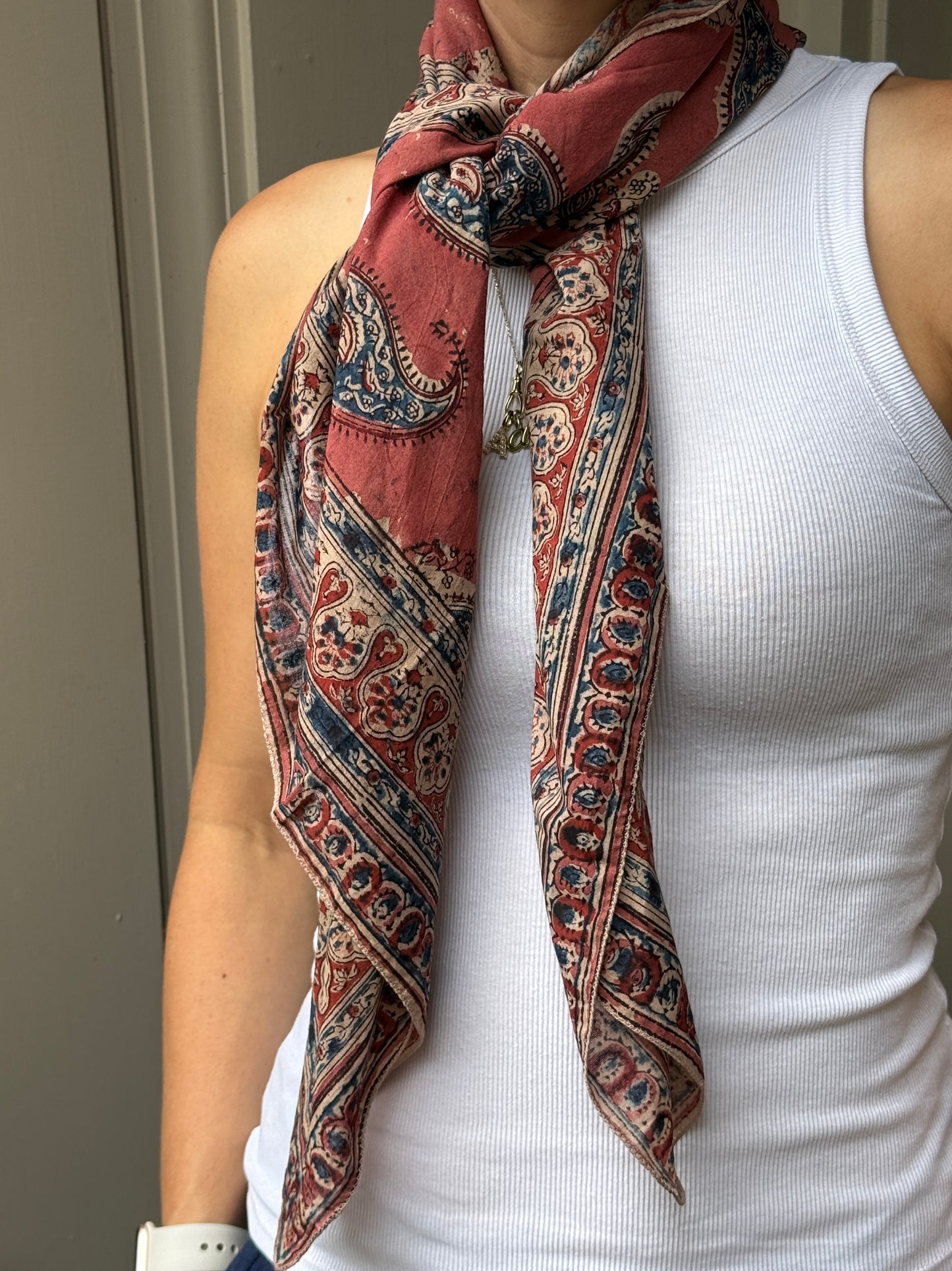 Large Square Scarf - Cha Cha Cha