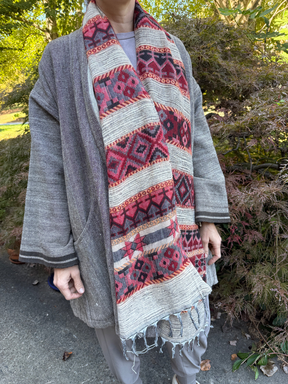 Handwoven Himalayan Wool Scarf - Shimla
