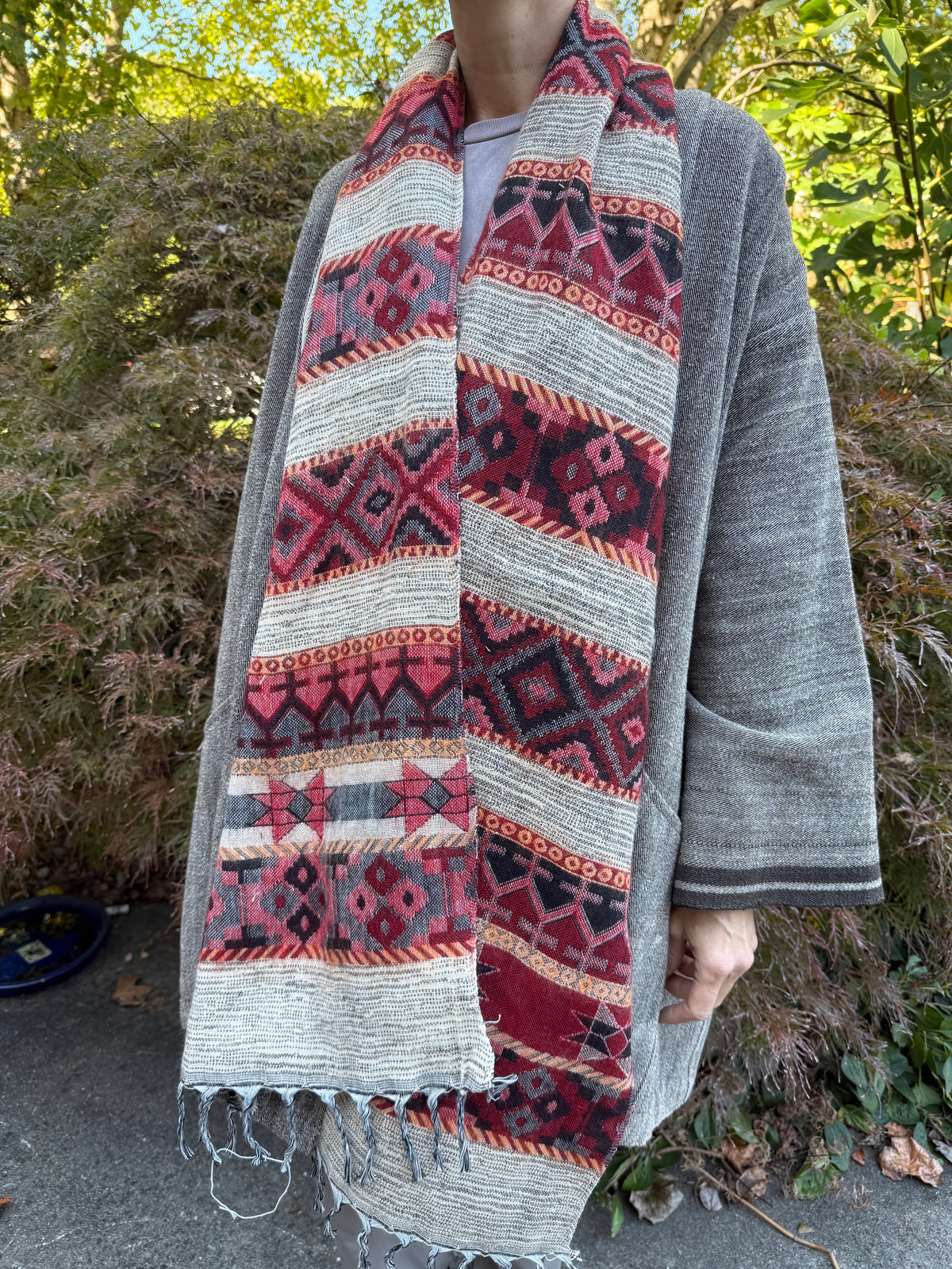 Handwoven Himalayan Wool Scarf - Shimla