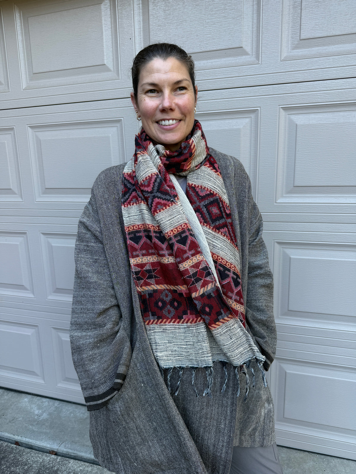 Handwoven Himalayan Wool Scarf - Shimla