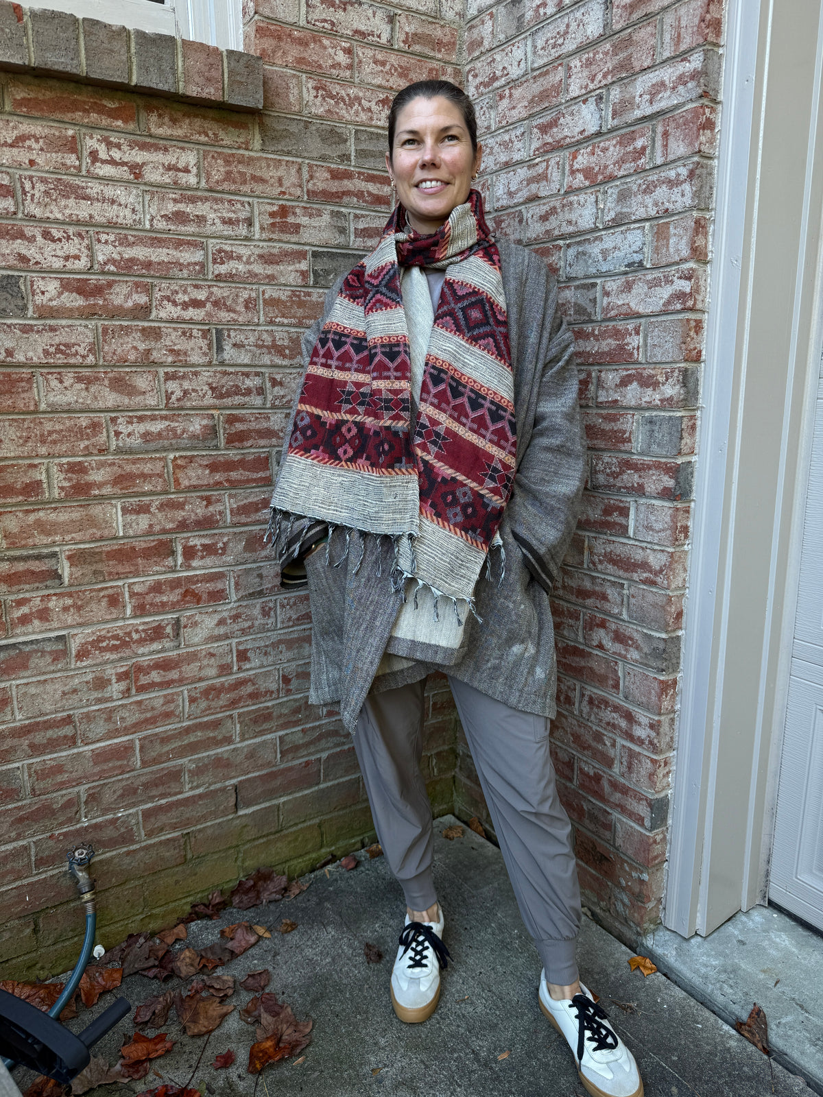 Handwoven Himalayan Wool Scarf - Shimla