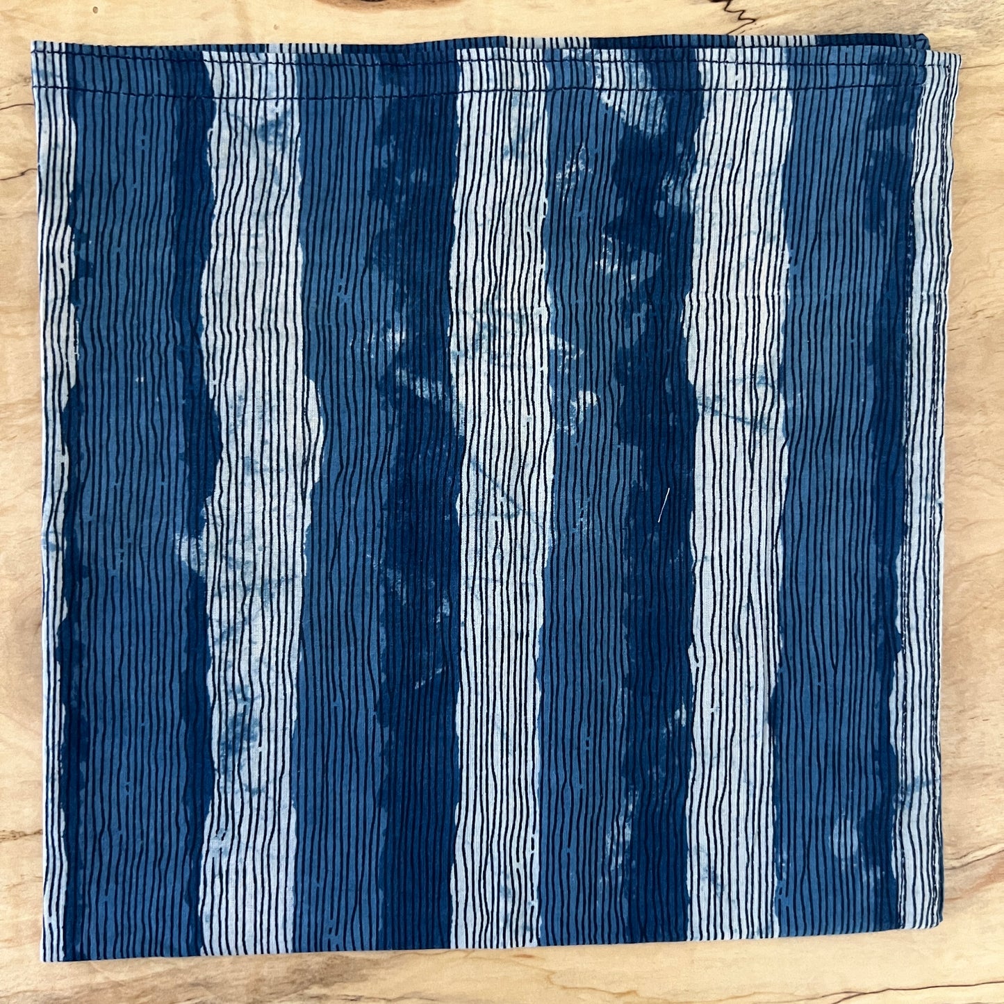 Cotton Table Napkins - Assorted Indigo - Quartet (Set of 4)