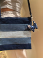 Upcycled Denim Crossbody Bag