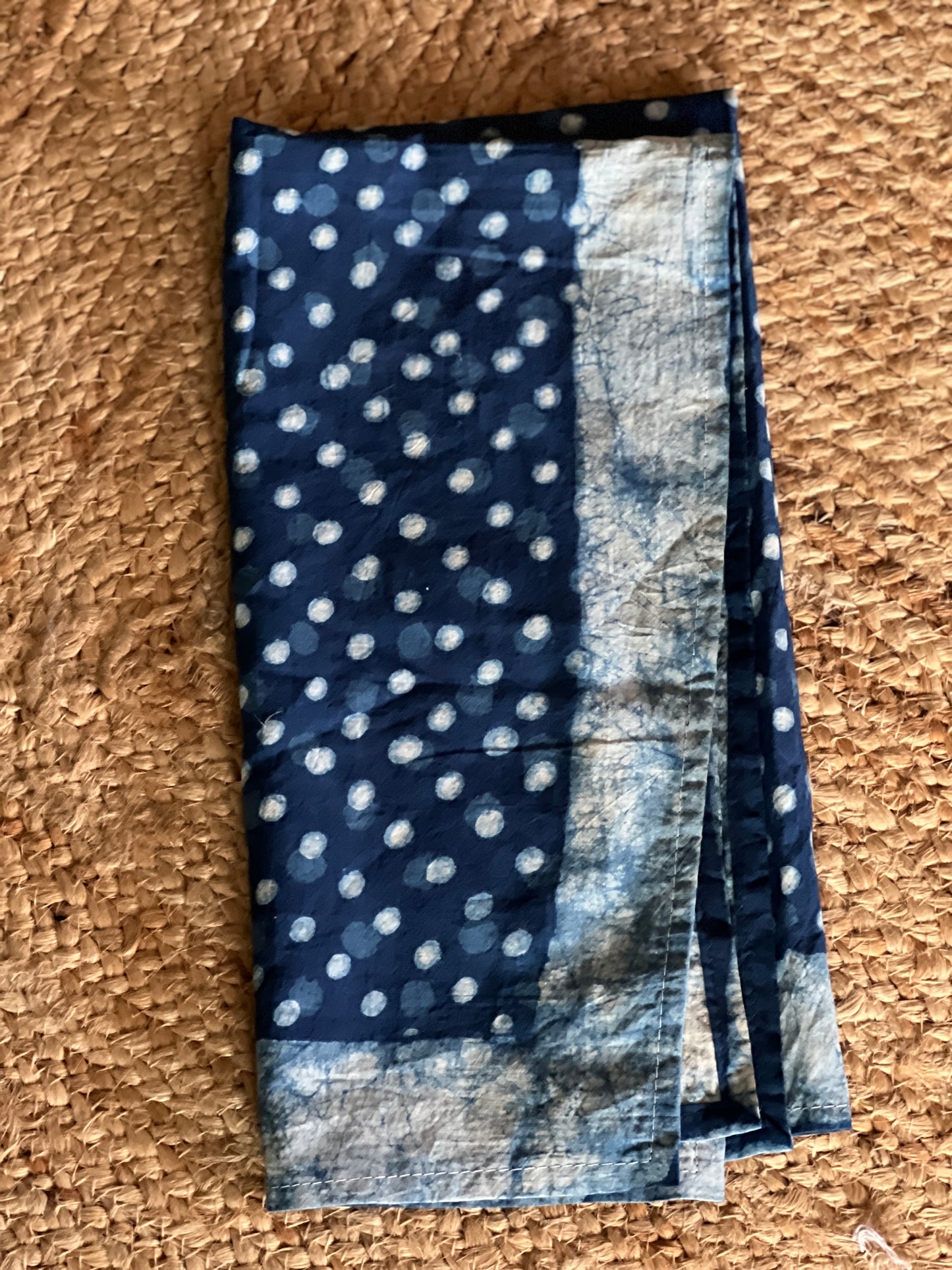 Bandana - Indigo Spangled
