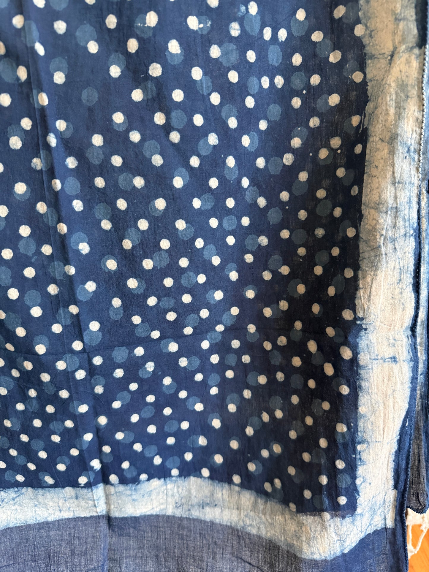 Indigo Scarf - Spot & Dot