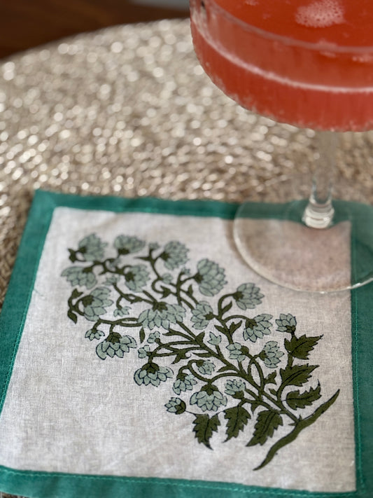 Cocktail Napkins - Delphinium