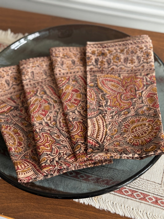 Table Napkins -Rose Smoke (Set of 4)