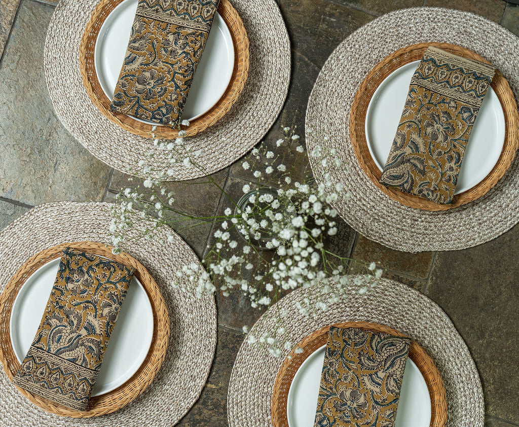 Table Napkins - Dijon (Set of 4)