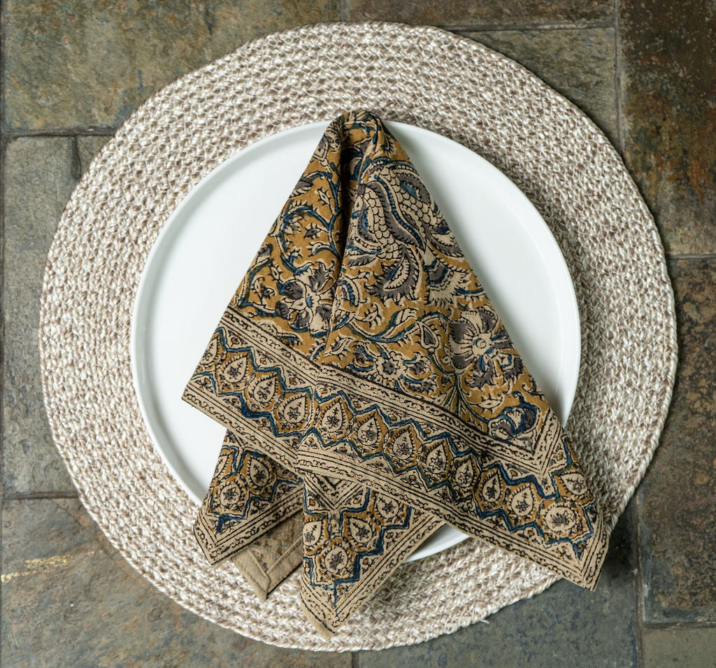 Table Napkins - Dijon (Set of 4)