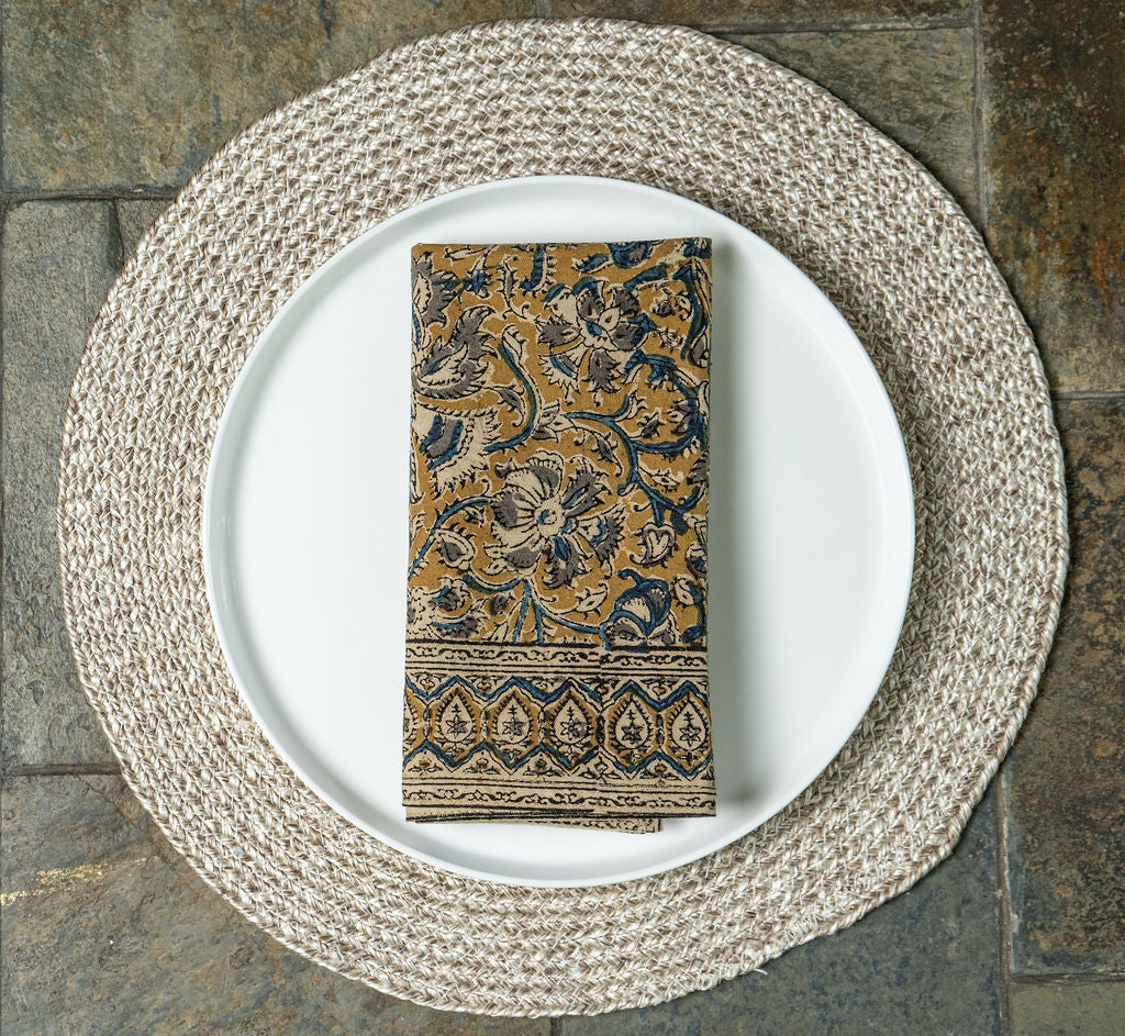 Table Napkins - Dijon (Set of 4)