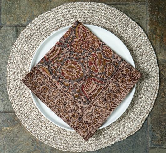 Table Napkins -Rose Smoke (Set of 4)