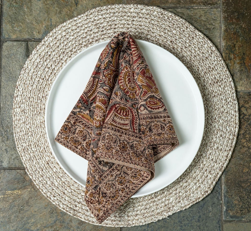 Table Napkins -Rose Smoke (Set of 4)